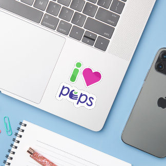 Me encanta la pegatina de PEPS