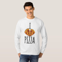 ¡Me encanta la pizza! Camiseta