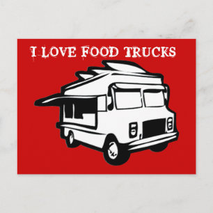 Me encanta la postal de los food trucks