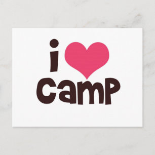 Me encanta la postal del campamento