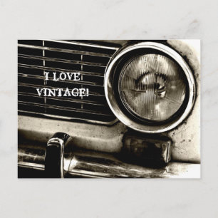 Me encanta la postal vintage