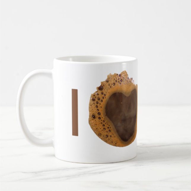 Me encanta la taza de café (Izquierda)