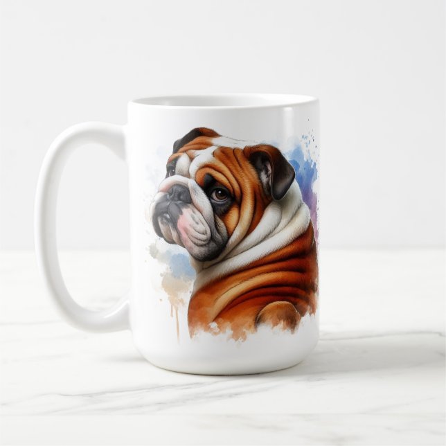 Me encanta la taza de café de mi Bulldog (Izquierda)