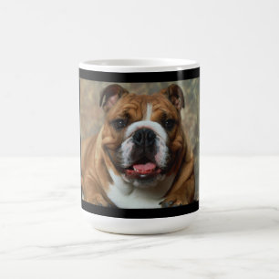 Me encanta la taza de café de porcino de Bulldog