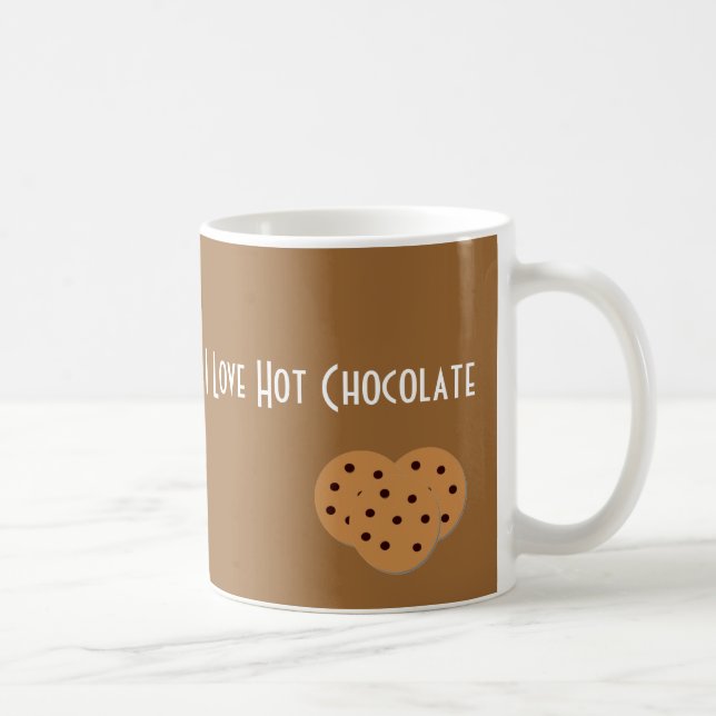 Me encanta la taza de chocolate caliente (Derecha)
