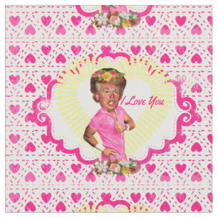 me encanta la tela de donald trump