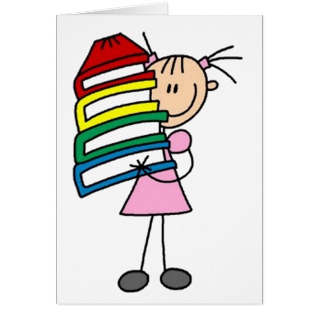 Me Encanta Leer Figura De Palo (Frente)