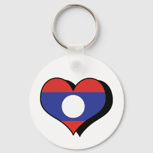 Me encanta llavero de Laos