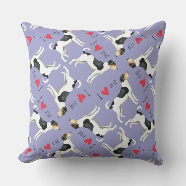 Me encanta mi almohada exterior danés-sueca (Anverso)