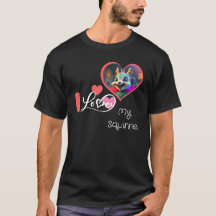me encanta mi camisa de ardilla