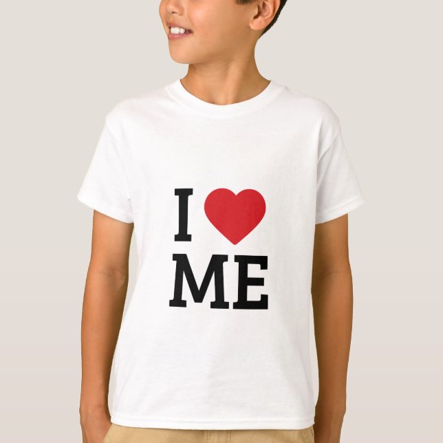 Me encanta mi camiseta de diseño (Anverso)