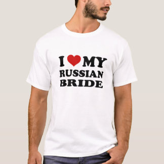 ¡Me encanta mi camiseta de novia rusa! <3