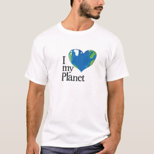 me encanta mi camiseta del planeta