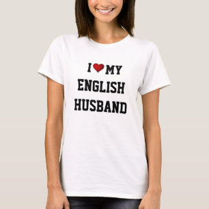 ME ENCANTA MI Camiseta ESPOSA INGLESA