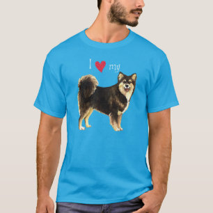 Me encanta mi camiseta finlandesa Lapphund