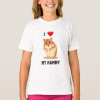 Me encanta mi camiseta Hammy Hamster