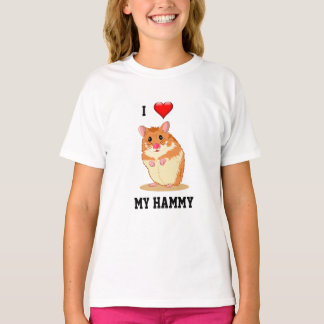 Me encanta mi camiseta Hammy Hamster