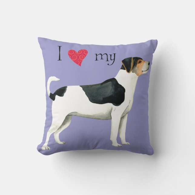 Me encanta mi Cojín decorativo danés-sueco de Farm (Anverso)