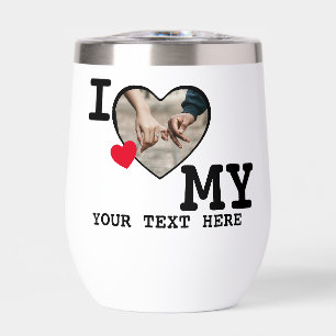 Me encanta mi foto y mi texto personalizados