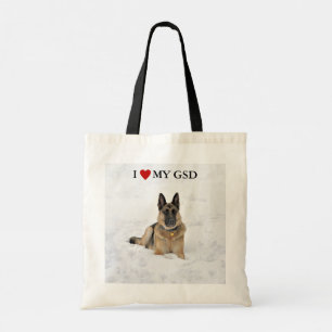 ME ENCANTA MI GSD con la bolsa