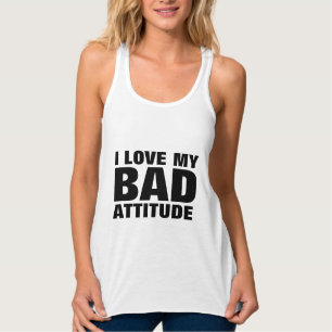 ME ENCANTA MI MAL ACTITUD Camisetas divertidas y c