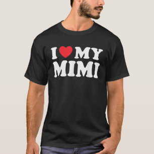 Me Encanta Mi Mimi, Corazón Mi Camiseta Mimi