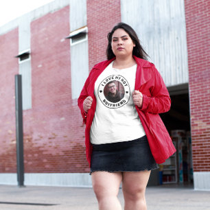 Me encanta mi novio, simple foto personalizada