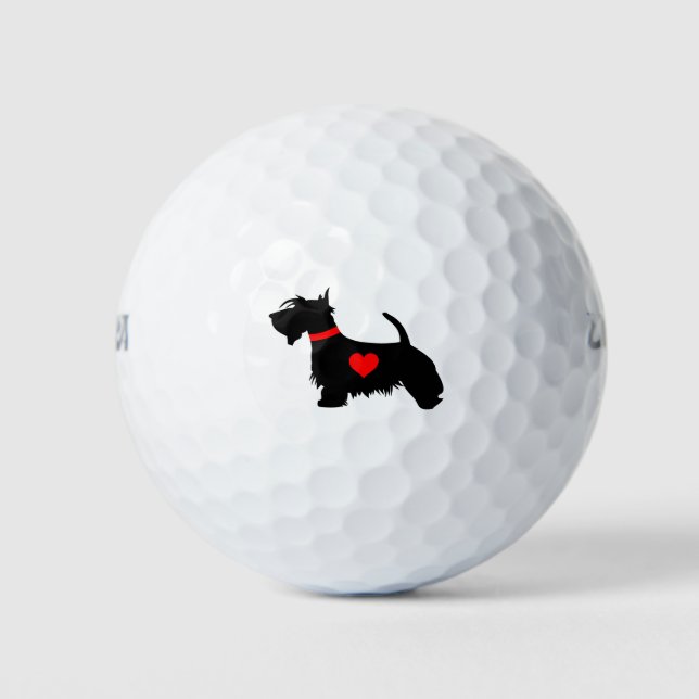 me encanta mi pelota de golf de perro sabio (Anverso)
