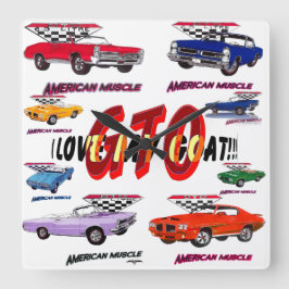 Me encanta mi reloj de la pared de la Goat