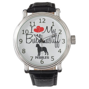 Me Encanta Mi Reloj De Raza De Perro Bullmastiff