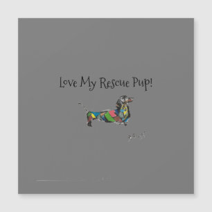 ¡Me Encanta Mi Rescate! Imán