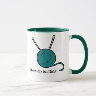 Me encanta mi taza de tejer
