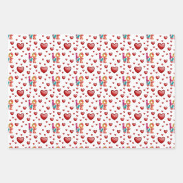 Me encanta San Valentín de papel