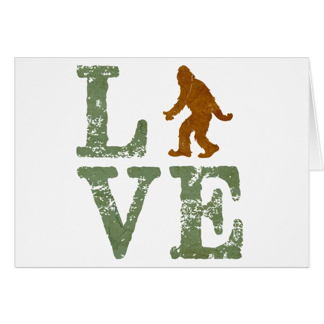 Me encanta Sasquatch (Anverso (Horizontal))