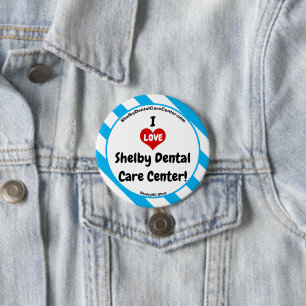 ¡ME ENCANTA Shelby Dental Care Center! botón de 
