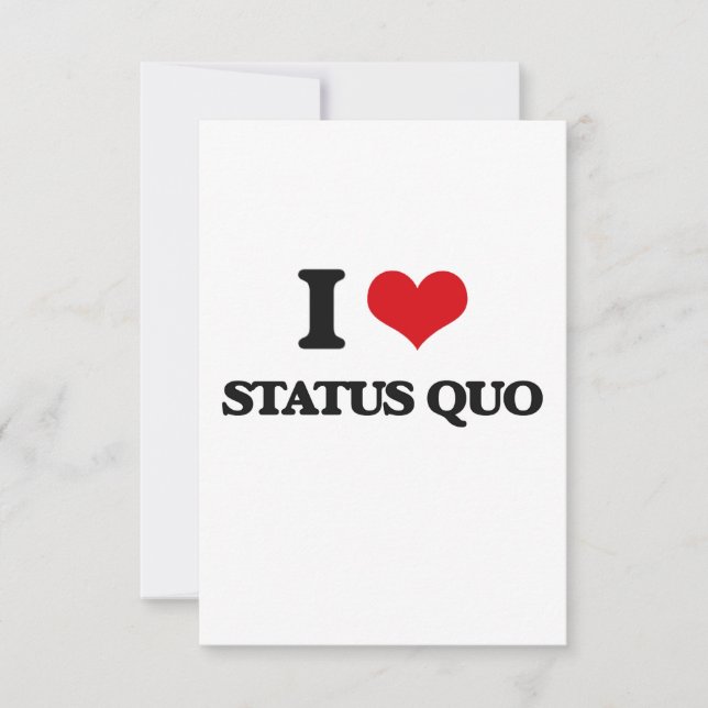 Me encanta Status Quo (Anverso)