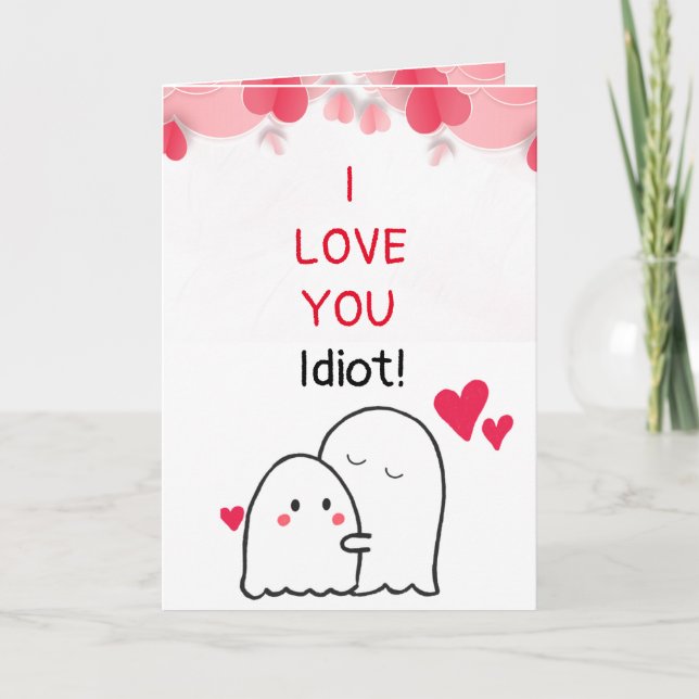 me encanta tu tarjeta de saludo día de San Valentí (Anverso)