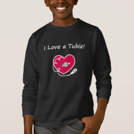 ¡Me encanta un tubie! Camiseta para niños