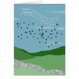 me encanta ver los pájaros