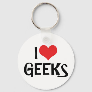 Me Encantan Geeks Llavero