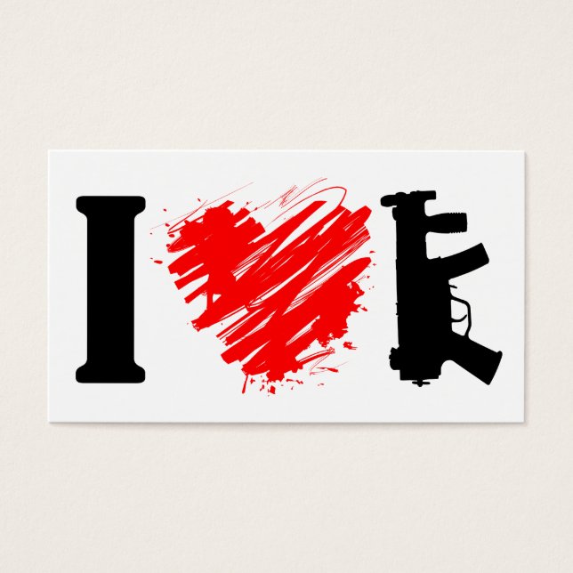 Me encantan las armas (Frente)