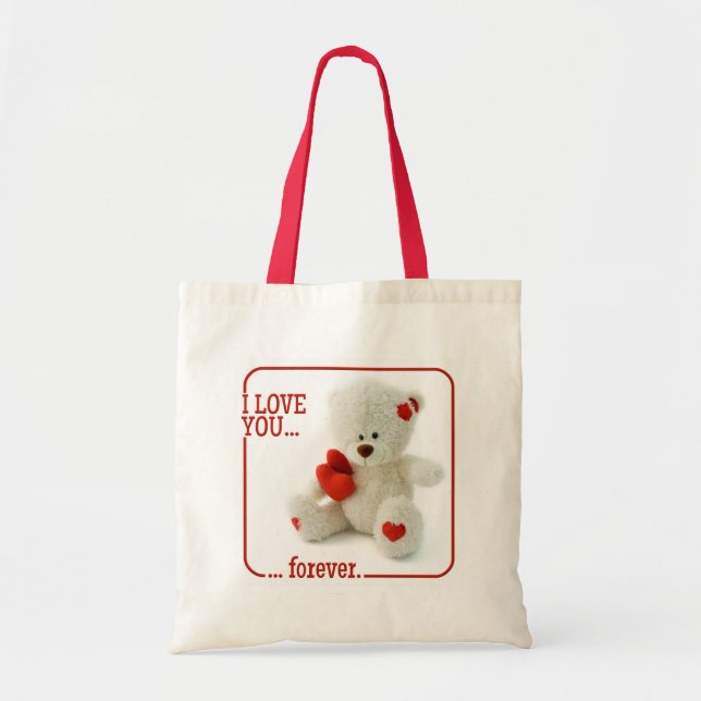 Me encantan las bolsas de Teddy Valentine (Frente)