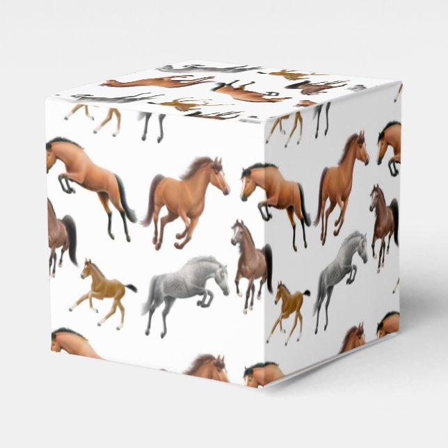Me encantan las cajas de favores de los caballos (Costado Anverso)