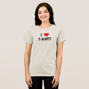 Me encantan las camisetas