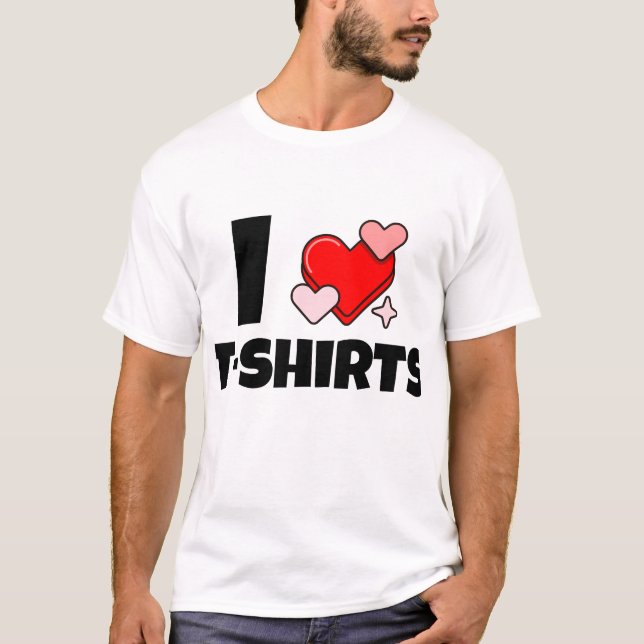 Me encantan las camisetas (Anverso)