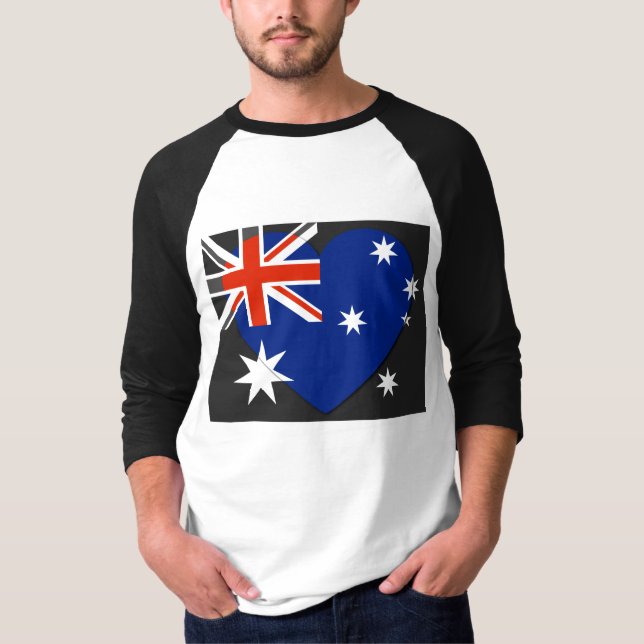 Me encantan las camisetas de Australia (Anverso)