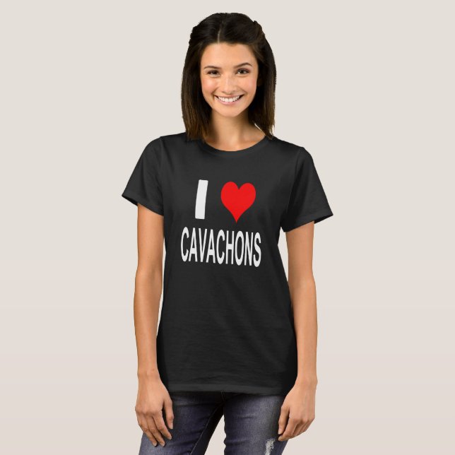 Me encantan las camisetas de Cavachons (Anverso completo)