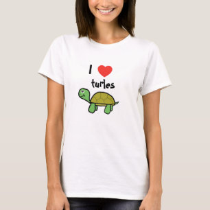 Me encantan las camisetas de las tortugas