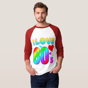me encantan las camisetas de los años 80