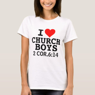 ME ENCANTAN LAS camisetas DE LOS CHICOS DE IGLESIA